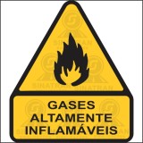  Gases altamente inﬂamáveis